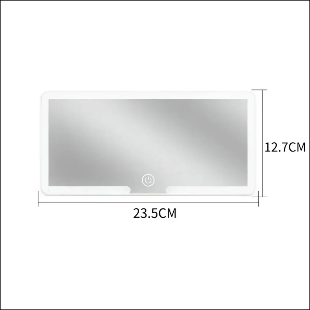 Miroir Pare-Soleil Voiture LED Rechargeable