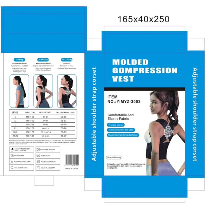 ceinture de correction de la posture du dos