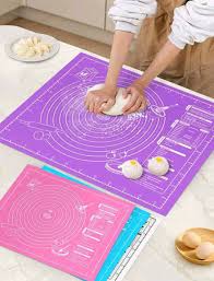 Tapis de Pâtisserie en silicone épais et antiadhésif